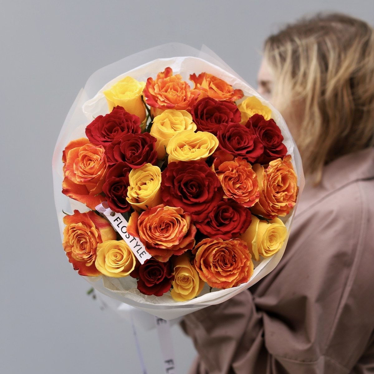 букет 25 роз